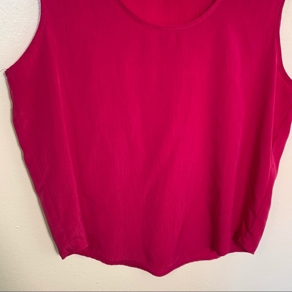 Vtg SG Sport Sleeveless Scoop Neck Blouse Pink - Picture 3 of 5